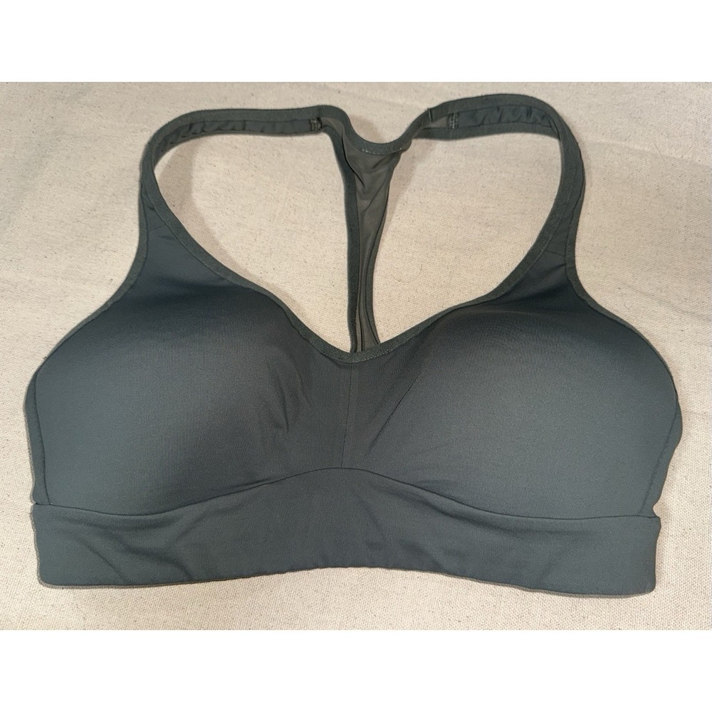 Lululemon Women's Speed Up Sports Bra High Support Padded Sage Green Misty Sz M?